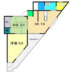 オリーブハウスの物件間取画像